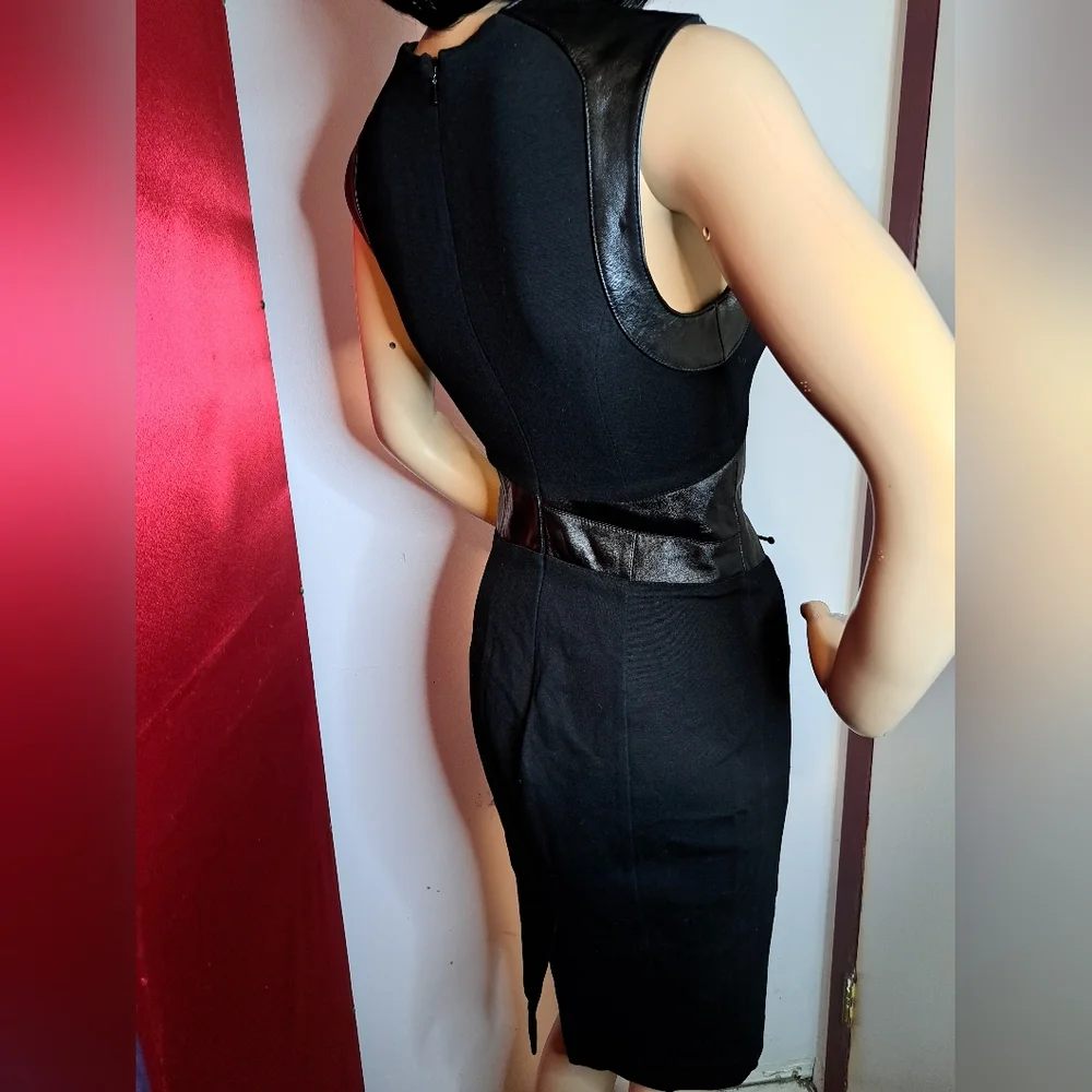 Bebe leathered dress - Picture 6 of 10